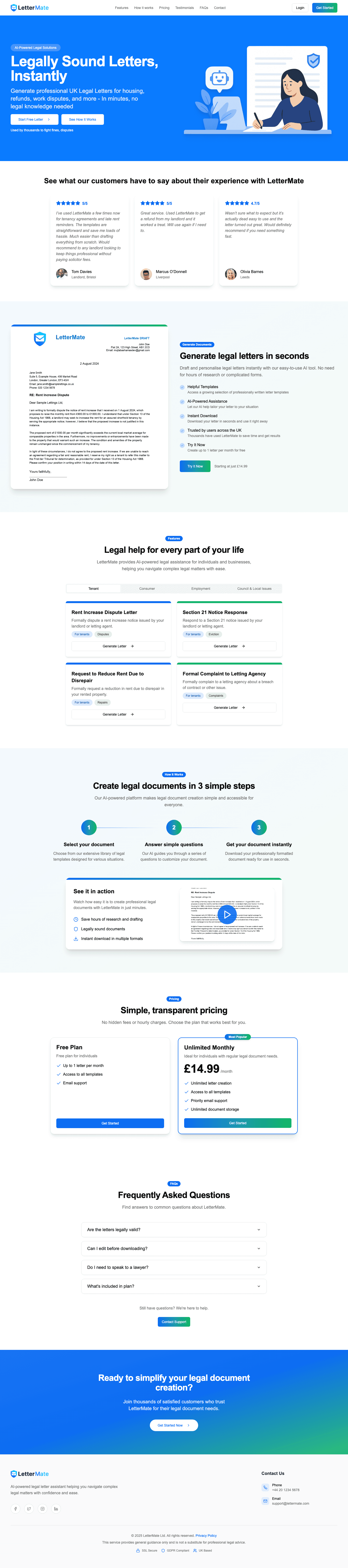 Lettermate case study preview
