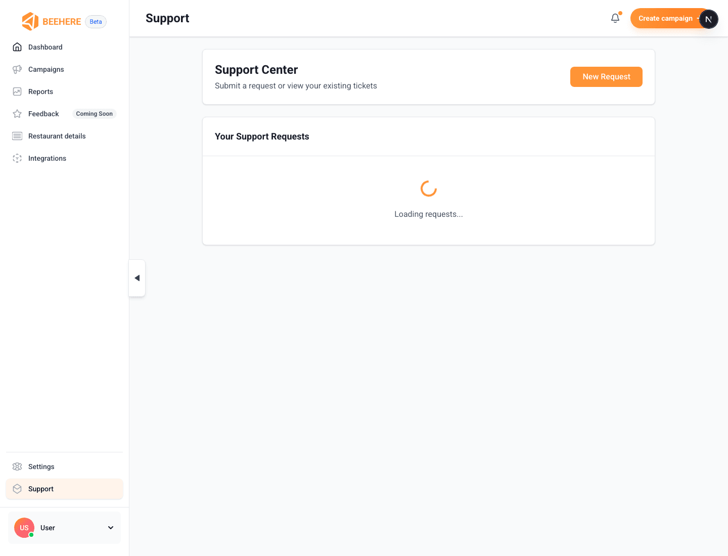 BeeHere product interface