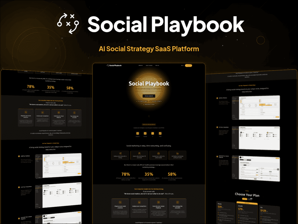 Social Playbook case study preview